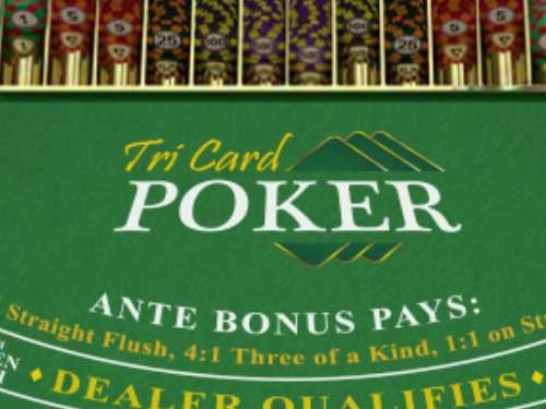 Tri Card Poker Game Logo