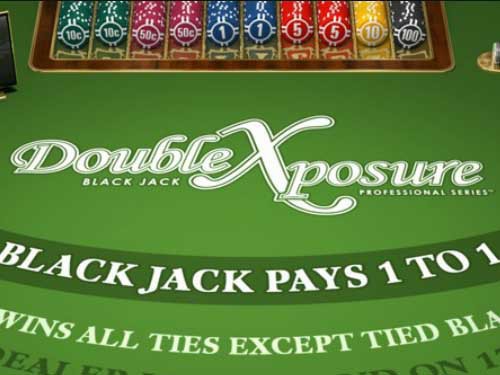 Blackjack Double Exposure Game Logo