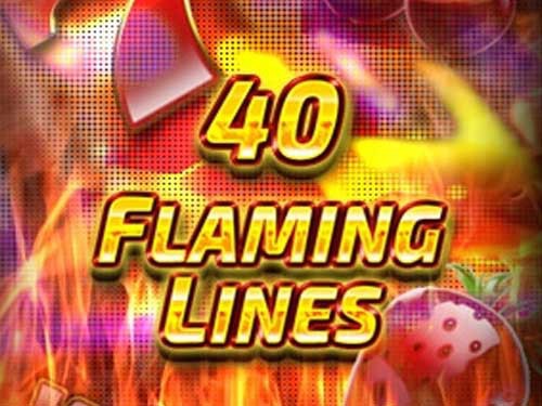 40 Flaming Lines Game Logo