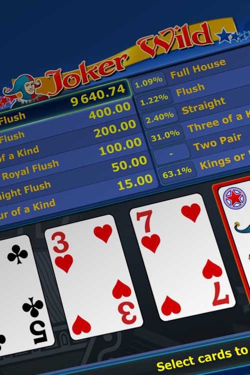 Jokers Wild Video Poker