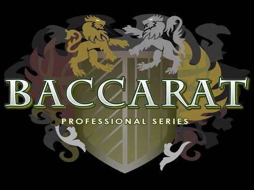 Baccarat Pro Series Game Logo