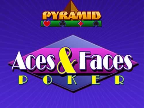 Aces & Faces Pyramid Poker Game Logo