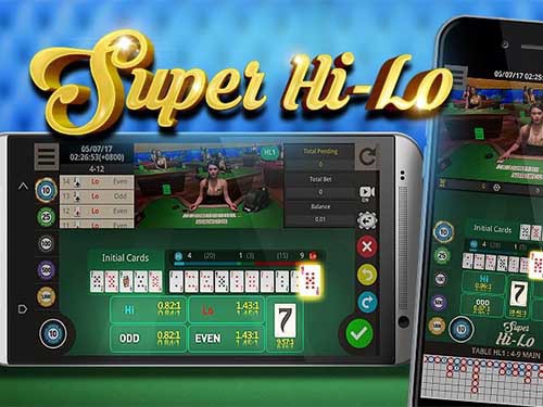 Super Hi-Lo Game Logo