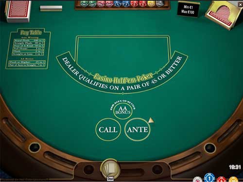 Casino Hold’em Game Logo
