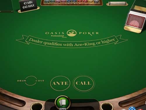 Oasis Poker Pro Series Game Logo