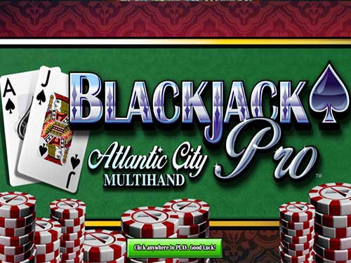 Blackjack Pro Atlantic City - Multihand Game Logo