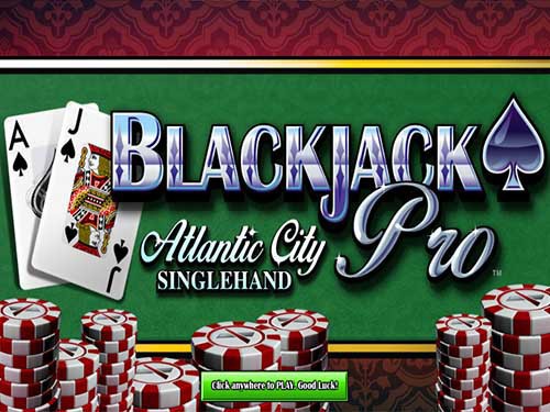 Blackjack Pro Atlantic City - Singlehand Game Logo