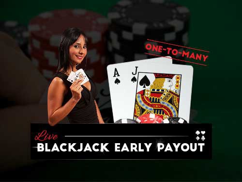 Live Blackjack Early Payout Game Logo
