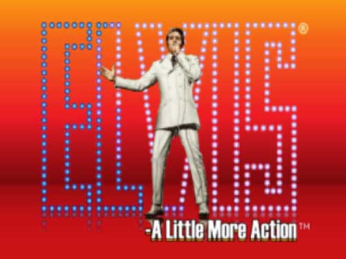 Elvis a Little More Action Game Logo