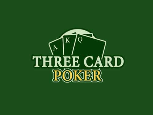 Three Card Poker Game Logo
