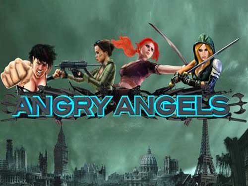 Angry Angels Game Logo