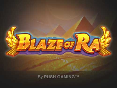 Blaze Of Ra Game Logo