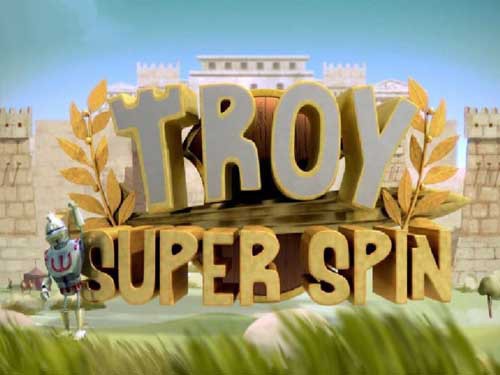 Troy Super Spin Game Logo