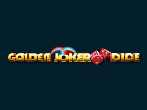 Golden Joker Dice Game Logo