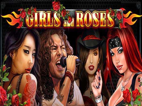 Girls N' Roses Game Logo