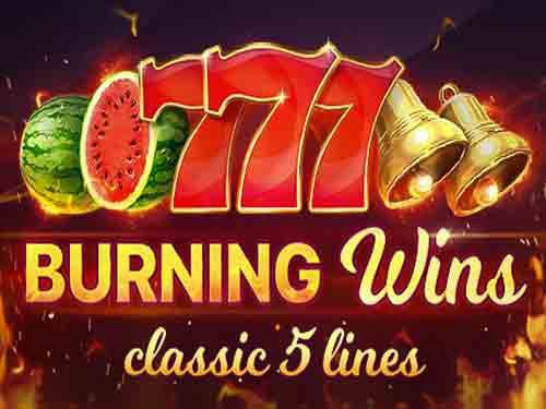 Burning Wins Game Logo