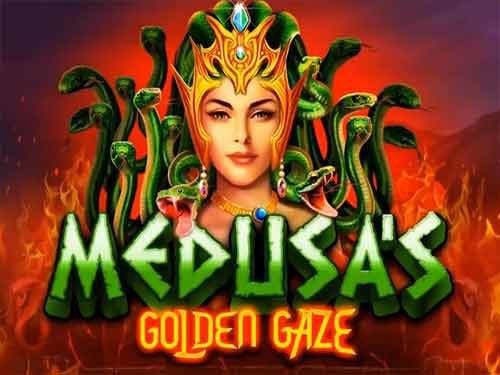 Medusa's Golden Gaze Game Logo