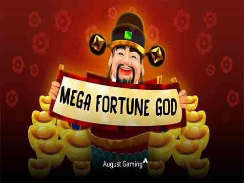 Mega Fortune God Game Logo