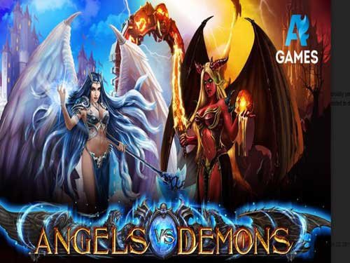 Angels vs Demons Game Logo