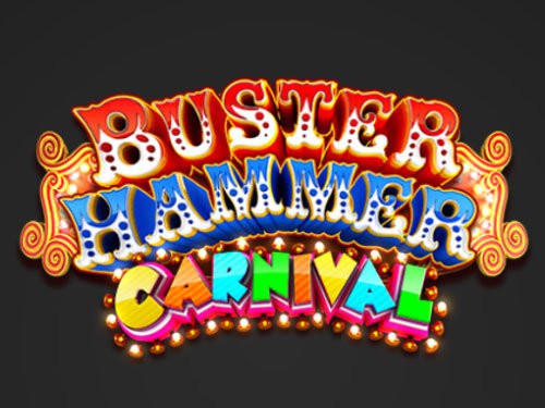 Buster Hammer Carnival Game Logo