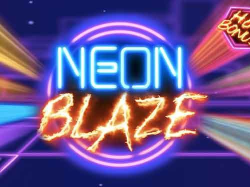 Neon Blaze Game Logo