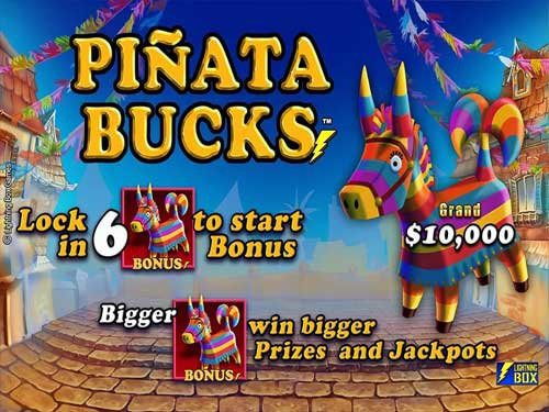 Pinata Bucks Game Logo