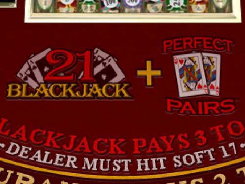 Blackjack Plus Perfect Pairs Game Logo