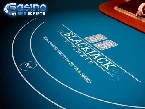 Blackjack Ultimate 3D Dealer Game Logo