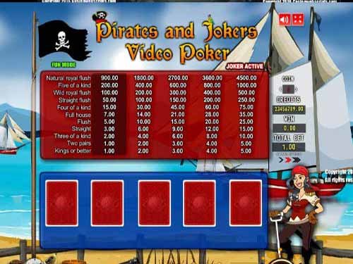 Pirates And Jokers Game Logo
