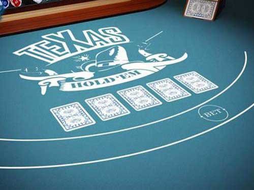 Texas Holdem 2D Heads-Up Game Logo
