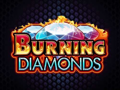 Burning Diamonds Game Logo