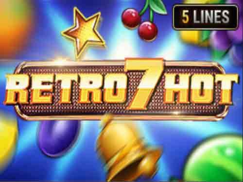 Retro 7 Hot Game Logo