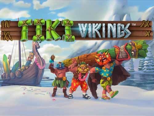 Tiki Vikings Game Logo