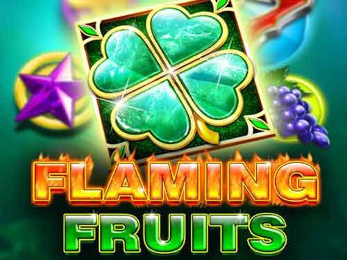 Flaming Fruits Game Logo