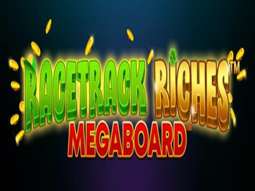 Racetrack Riches Megaboard Game Logo