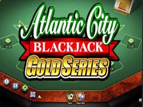 Atlantic City Blackjack Gold Series Game Logo