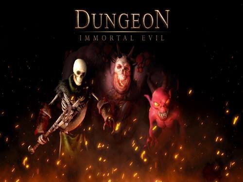 Dungeon Immortal Evil Game Logo