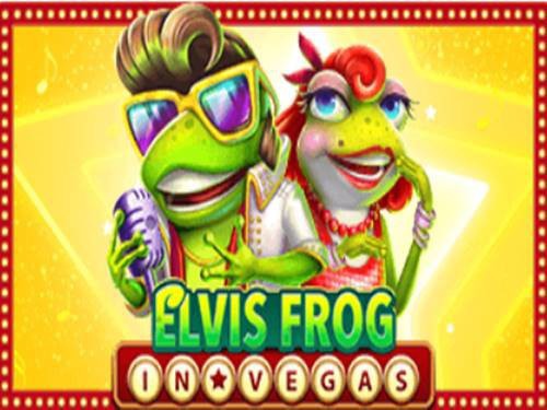 Elvis Frog In Vegas Game Logo