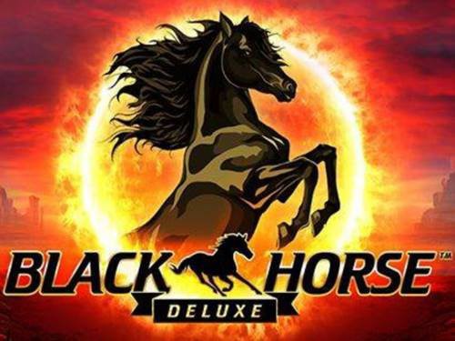 Black Horse Deluxe Game Logo