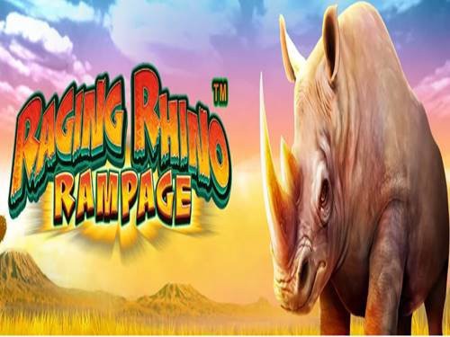 Raging Rhino Rampage Game Logo