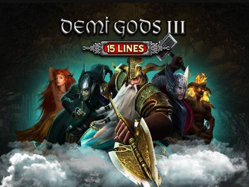 Demi Gods III 15 Lines Game Logo