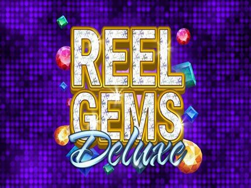 Reel Gems Deluxe Game Logo