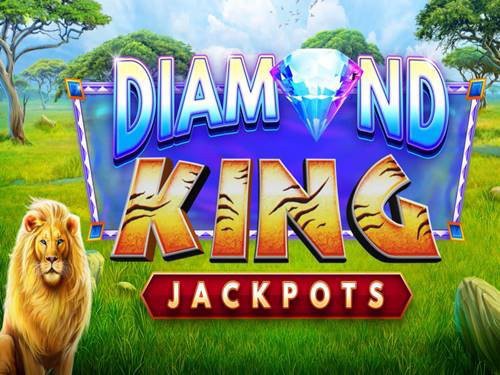 Diamond King Jackpots Game Logo
