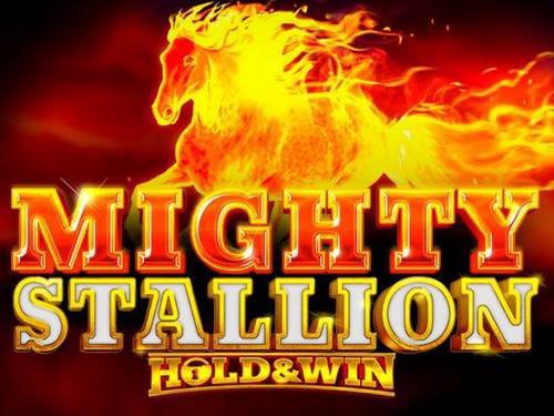 Mighty Stallion Game Logo