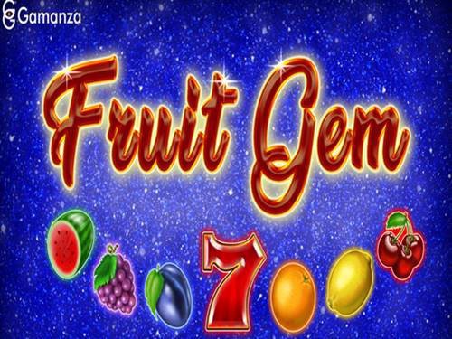 Fruit Gem Game Logo