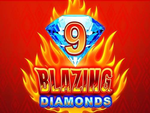 9 Blazing Diamonds Game Logo
