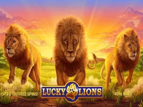 Lucky Lions Game Logo