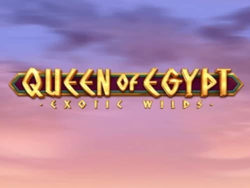Queen Of Egypt Exotic Wilds Game Logo