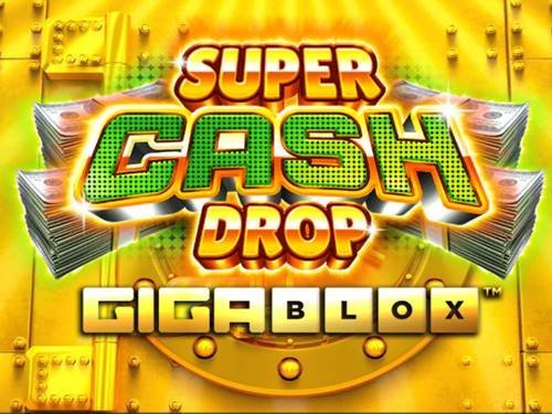 Super Cash Drop Gigablox Game Logo