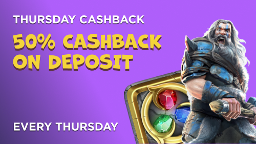 Claim a 50% Cashback on the First Deposit at Abocasino